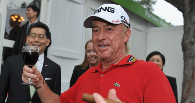 Miguel Angel Jimenez: Spaniard closed out his 19th European Tour win with eight pars in a row