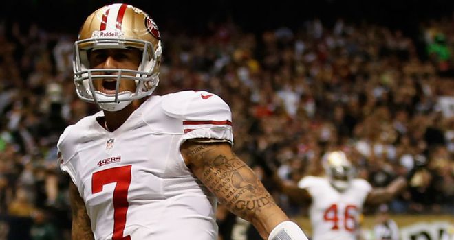 Colin Kaepernick: Impressed in only his second start