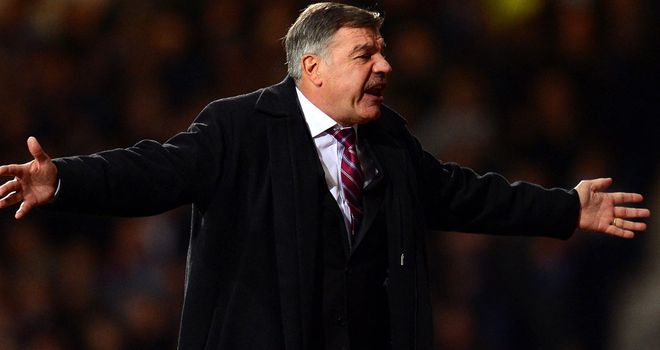 Sam Allardyce: Has told his team to go to Tottenham in confidence