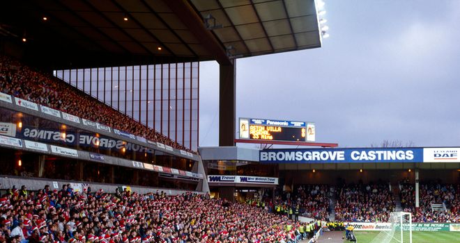 Villa Park: Reduced loss revealed by Aston Villa for year ending May 31, 2012