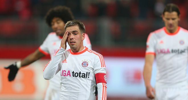 Frustration for Bayern Munich