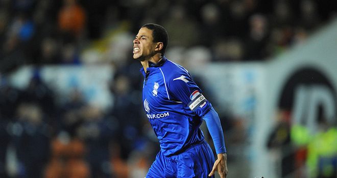 Curtis Davies: His equaliser ended poor run of form from his Birmingham side.