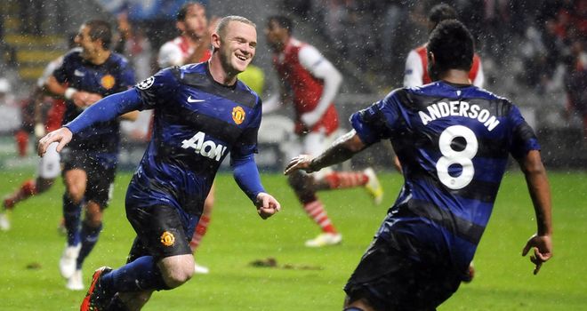Wayne Rooney celebrates 'lucky' penalty success against Braga