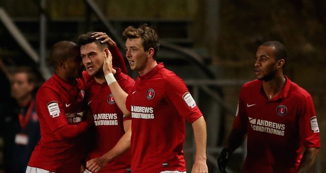 Johnnie Jackson: Celebrates with his team-mates at The Valley