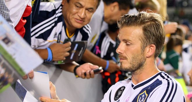 David Beckham: Former England captain is wanted by several Australian clubs, including Melbourne Heart