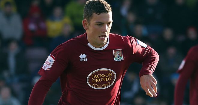 Danny East: On loan at Northampton from Hull