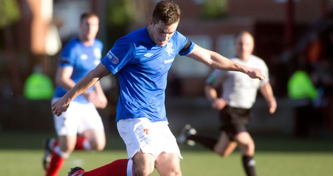 Andy Little: Struck for Rangers