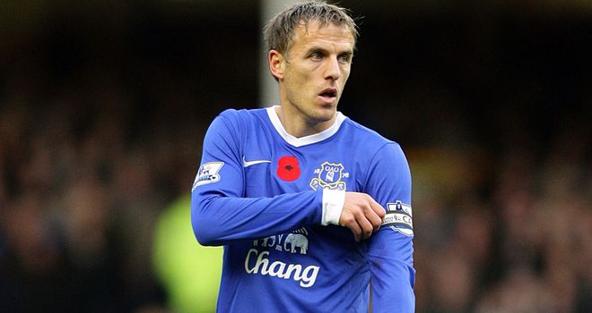 Phil Neville: Faces long spell out