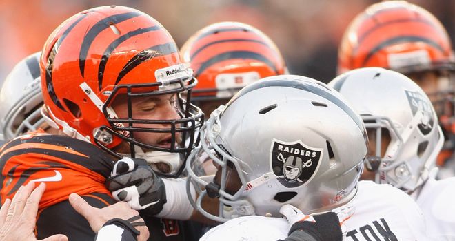 A late scuffle at Paul Brown Stadium saw three players ejected