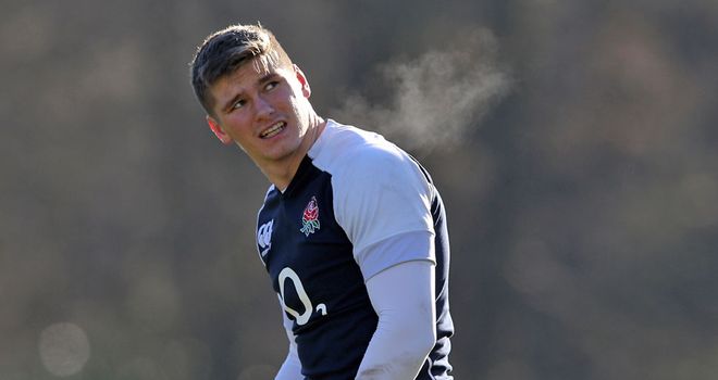 Owen Farrell: Says he is not afraid to go head-to-head with New Zealand