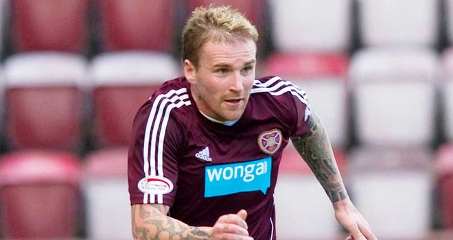 Ryan Stevenson: Opened the scoring for Hearts
