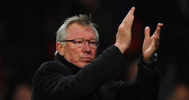 Sir Alex Ferguson: Manchester United manager was delighted Darren Fletcher got his name on the scoresheet