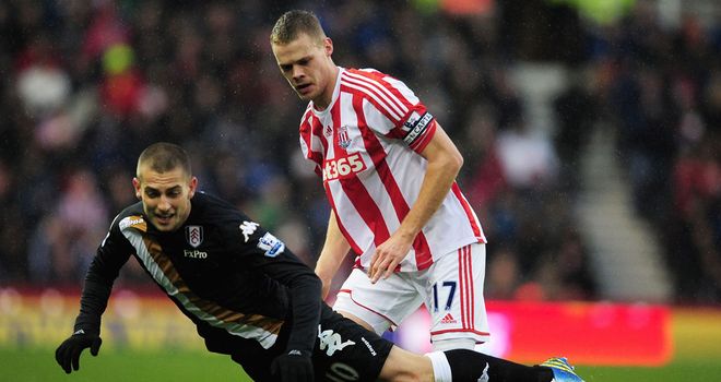 Ryan Shawcross: Enjoying life at Stoke and does not plan to leave