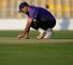 Mahendra Singh Dhoni: India's skipper inspects the pitch at The Sardar Patel Stadium