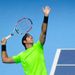 In the evening match, Juan Martin Del Potro battles it out with David Ferrer