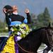 Mike Smith celebrates his win on Mizdirection