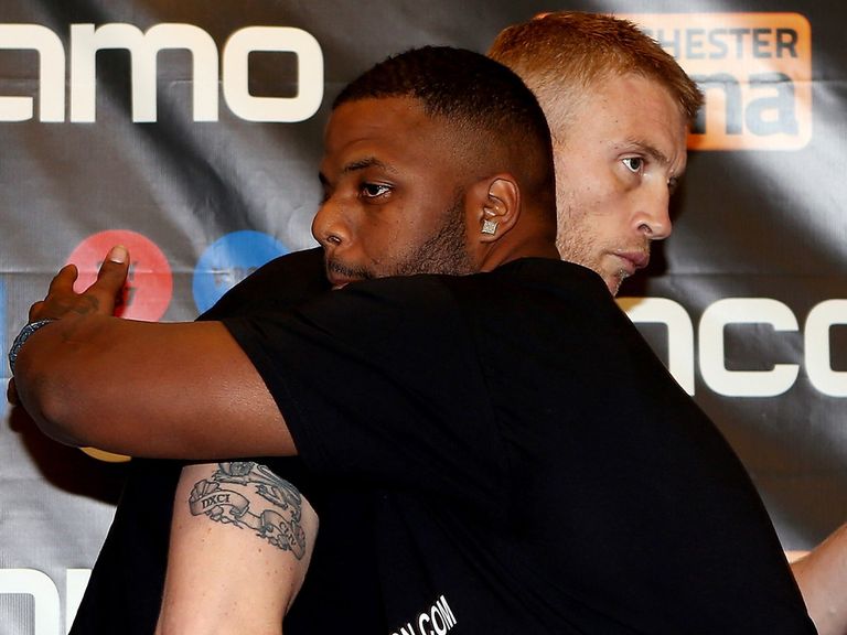 Andrew Flintoff fights Richard Dawson Friday night.
