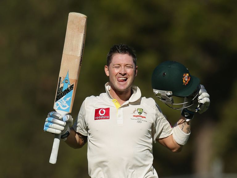 Clarke: Made history in Adelaide for Australia