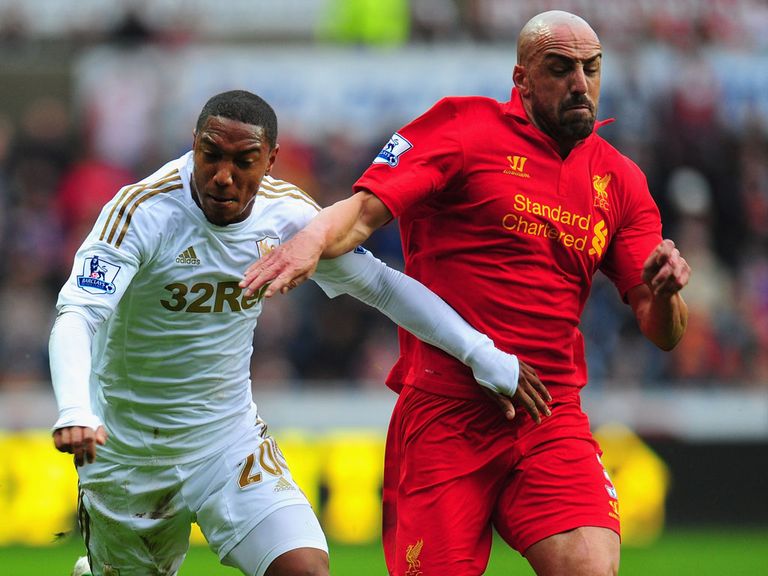 Jose Enrique: Back in action for Liverpool