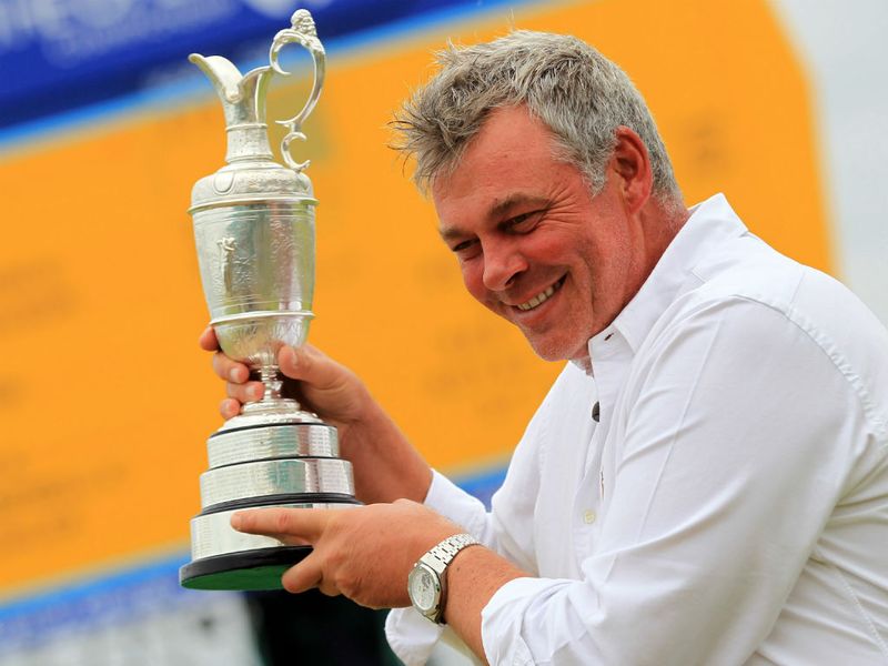 Clarke had hardly slept when he posed with the Claret Jug he finally got his hands on after 20 years of trying.