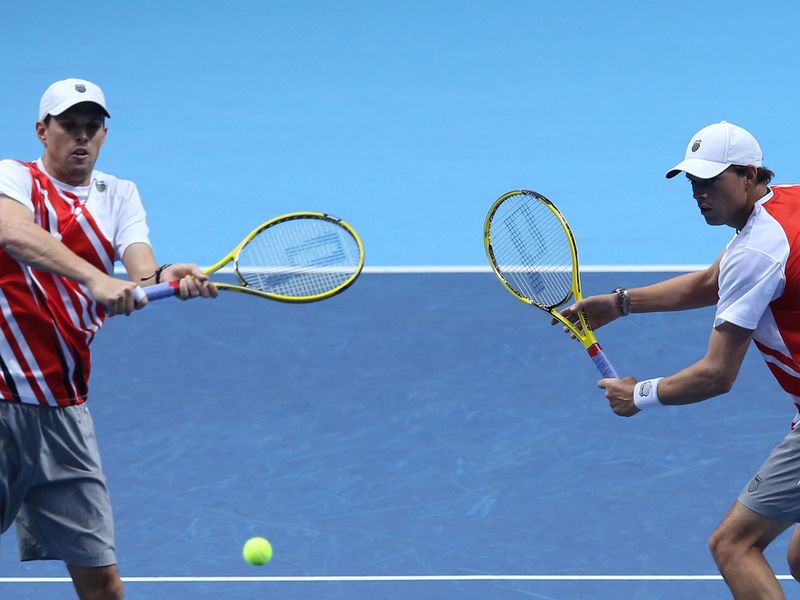 They lost 7-5 6-4 to top seeds Bob and Mike Bryan.