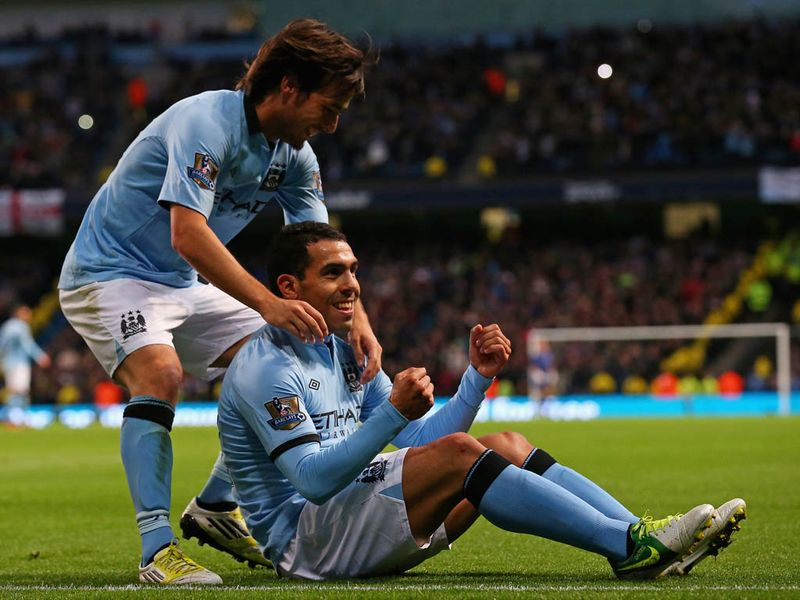 On 65 minutes Man City win another penalty when Barry Bannan handles in the area. This time Tevez steps up and slots home from the spot.