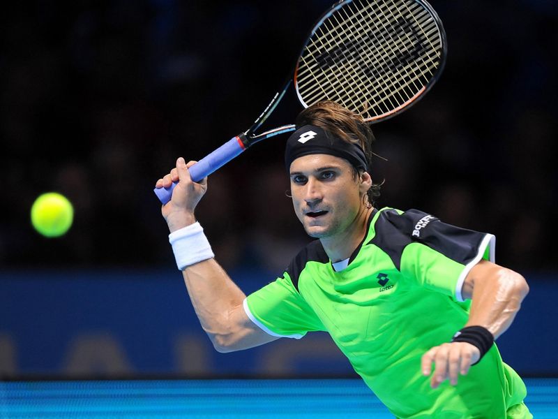 Ferrer battled hard as always, but lost the first set 6-4.