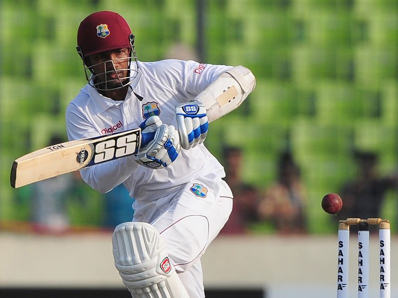Ramdin was on 52 at stump, the Windies on 361 for four.