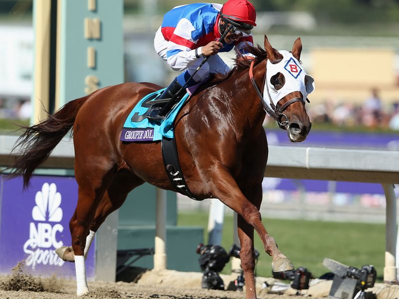 Groupie Doll in full flight
