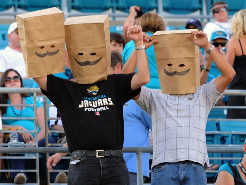 Some Jacksonville took drastic measures as their team slumped to 1-7