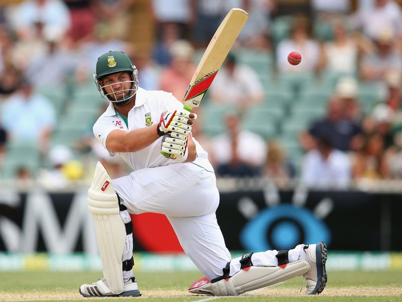 ...but he bravely made 58 before being dismissed.
