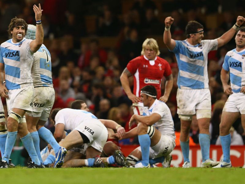 It was all smiles for Argentina at the final whistle