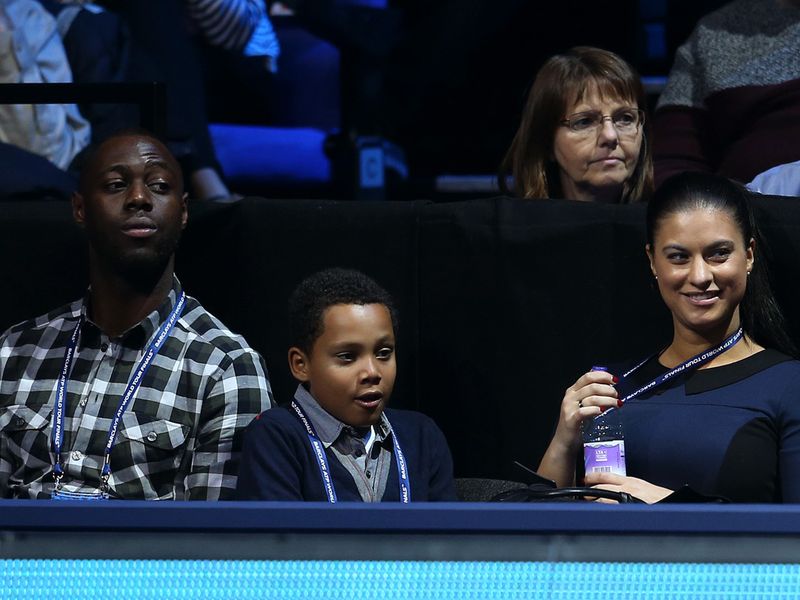 Former Tottenham defender Ledley King looks on.