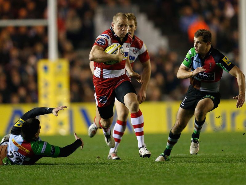 The best efforts of Mike Tindall were not enough for the Cherry and Whites
