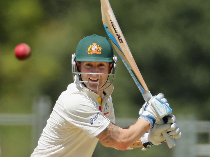 ...and Clarke quickly went to his 150.