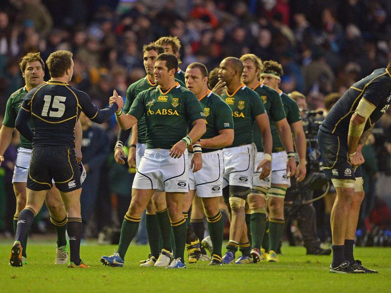 South Africa celebrate a job well done