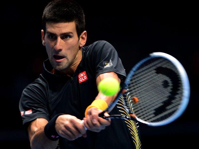Djokovic stepped up a gear in the final set as he moved to the brink of victory