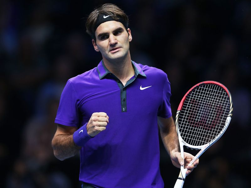 The Swiss remains on course for a third successive title.