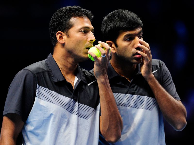It goes the way of the Indian duo to take the match into a champions tie break.