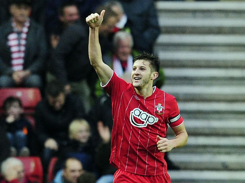 Adam Lallana set Southampton on their way against Newcastle at St Mary's