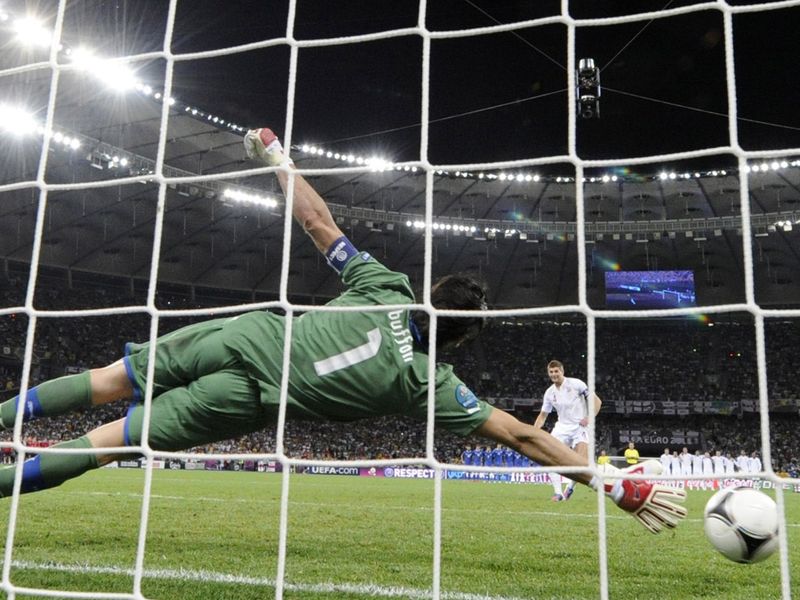 Despite his best efforts, England are beaten on penalties after a 0-0 with Italy in the Euro 2012 quarter finals.