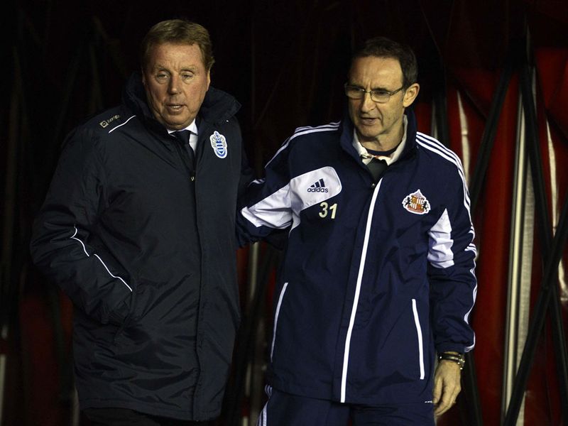 Harry Redknapp took charge of his first game as QPR manager as the winless Hoops visited Sunderland