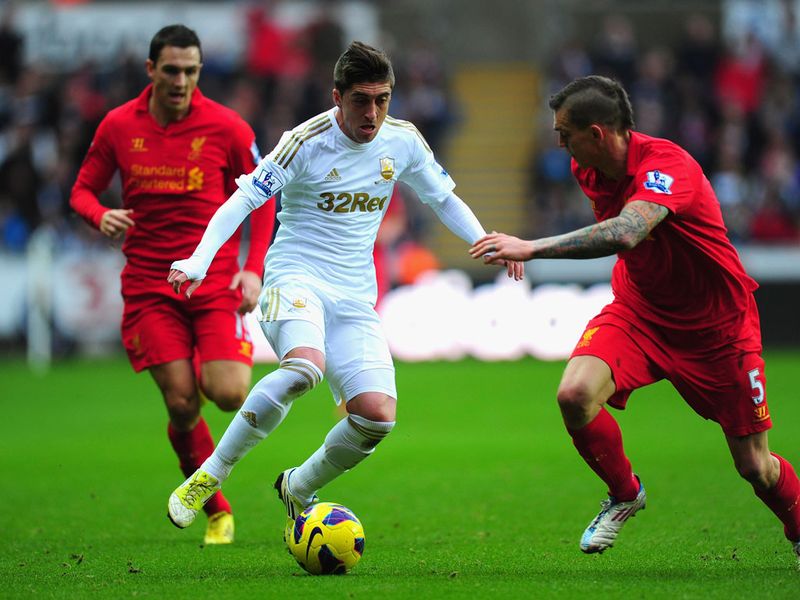 Pablo Hernandez broke forward for the hosts