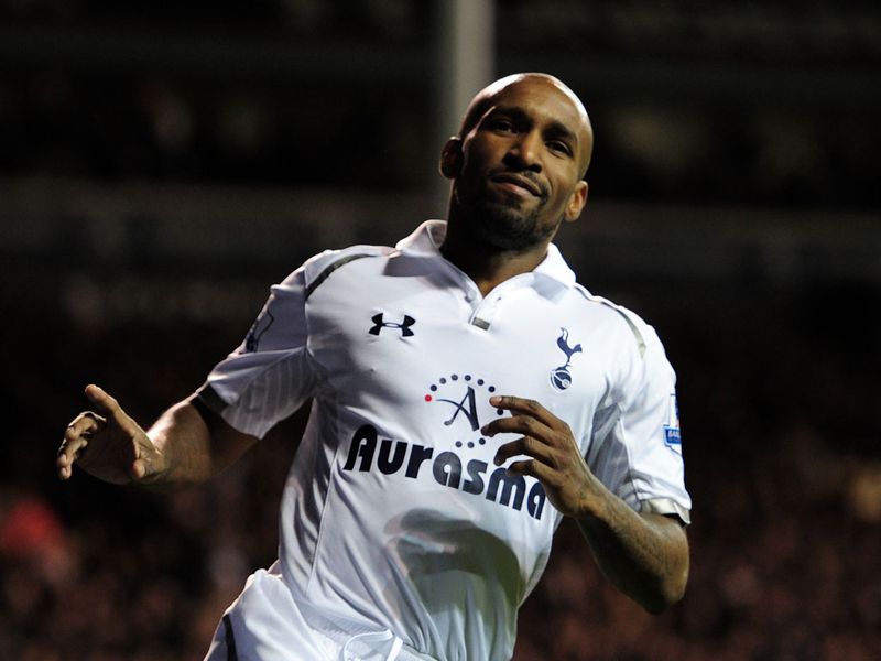Before Defoe grabbed his second of the game as Spurs claimed a 3-1 victory