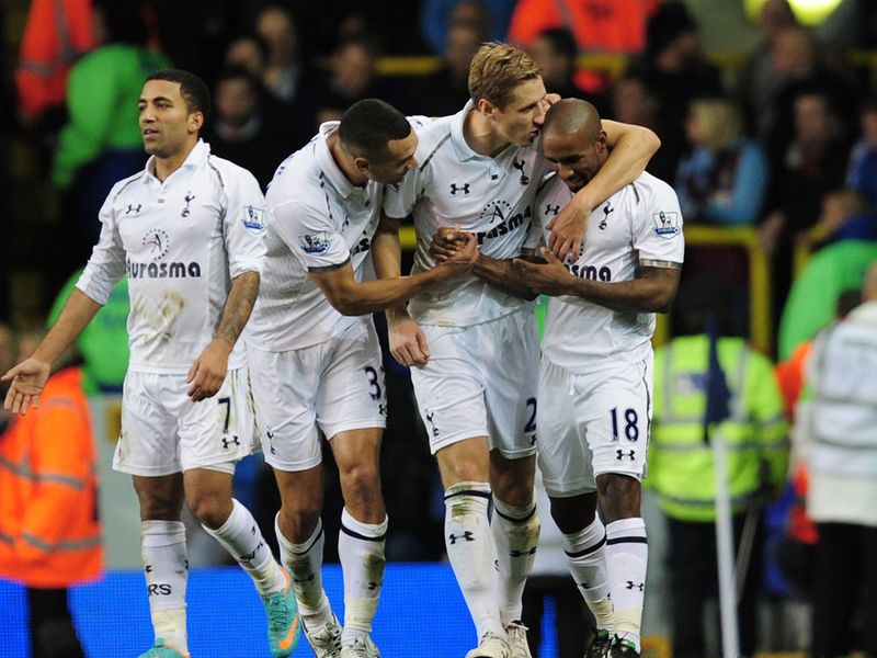 The hosts celebrate as they moved towards a much-needed victory