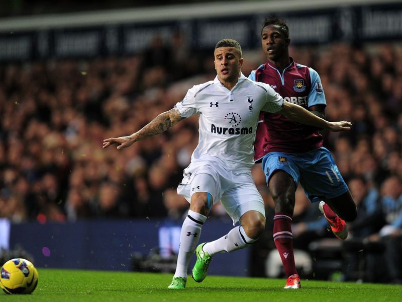 Tottenham were looking to respond from last weekend's thrashing at Arsenal in a home clash against West Ham