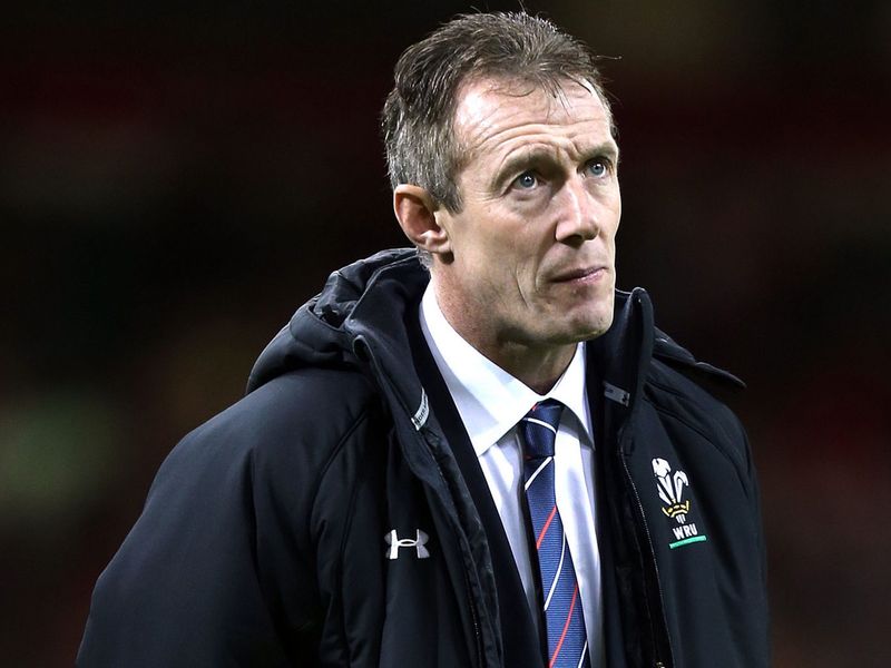 Wales interim head coach Rob Howley cut a disappointed figure