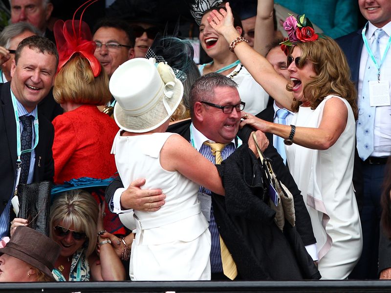Connections begin their celebrations in the stand