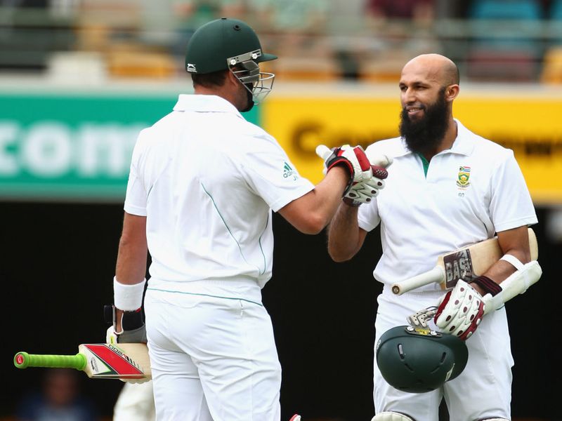 Kallis and Amla put on 165 for the third wicket.