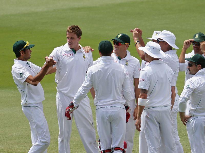 Morkel finished with five wickets in an Australian total of 550 all out.